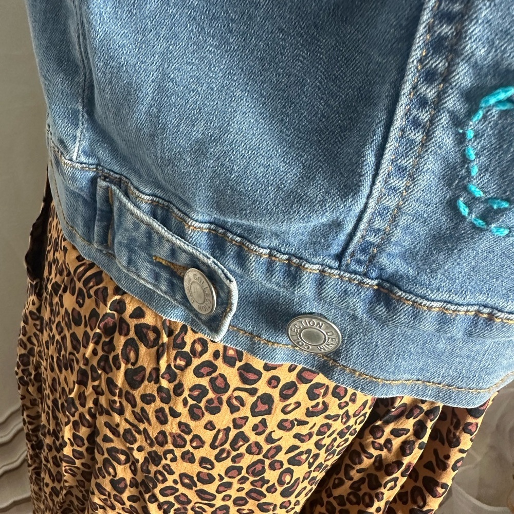 Light Blue Denim Vest - Picture 6 of 11